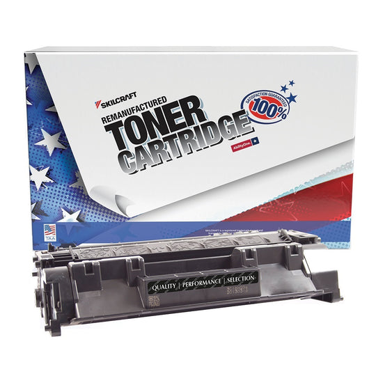 7510016603731 - Reman HP CF280A (80A) Black Toner – SKILCRAFT – NSN 7510-01-660-3731