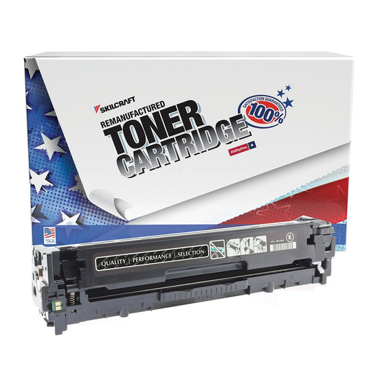 7510016603971 - Reman HP CE320A Black Toner – SKILCRAFT – NSN 7510-01-660-3971