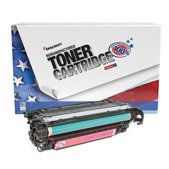 7510016604962 - Reman HP CE403A (507A) Magenta Toner – SKILCRAFT – NSN 7510-01-660-4962