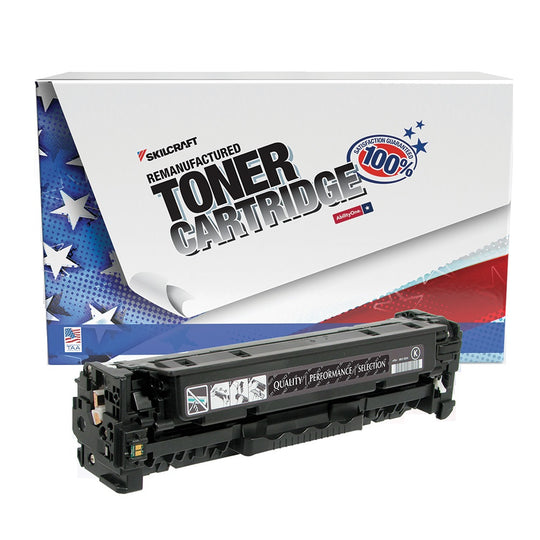 7510016703513 - Reman HP 304A Black Toner – SKILCRAFT – NSN 7510-01-670-3513