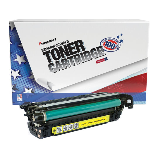 7510016731195 - Reman HP 648A Yellow Toner – SKILCRAFT – NSN 7510-01-673-1195