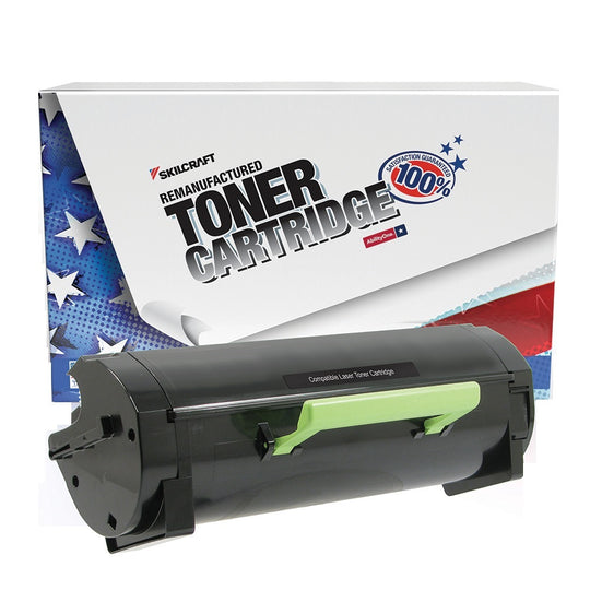 7510016590092 - Reman Lexmark 50F1X00 Black Toner – SKILCRAFT – NSN 7510-01-659-0092