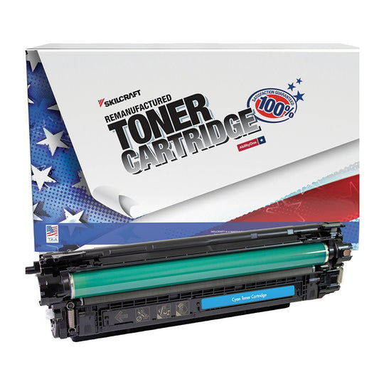 7510016821300 - Reman HP 508A (CF361A) Cyan Toner – SKILCRAFT – NSN 7510-01-682-1300