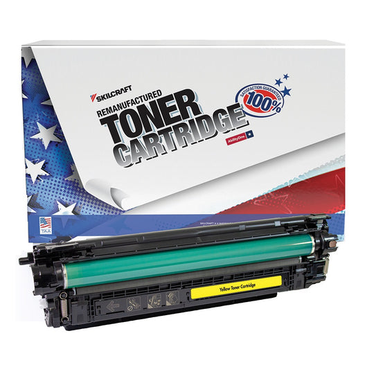 7510016821304 - Reman HP 508A (CF362A) Yellow Toner – SKILCRAFT – NSN 7510-01-682-1304