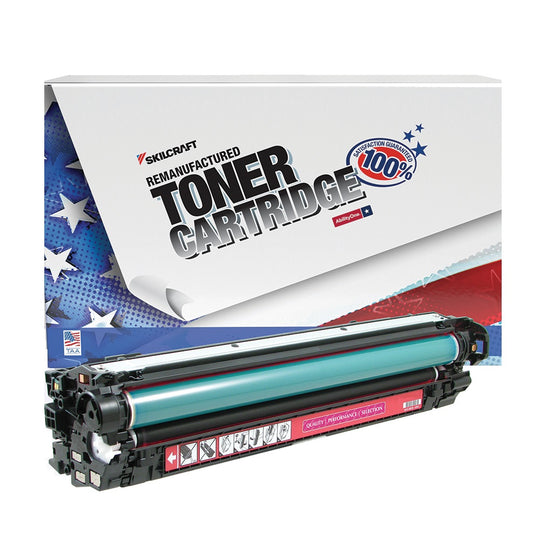 7510016822178 - Reman HP 651A (CE343A) Magenta Toner – SKILCRAFT – NSN 7510-01-682-2178