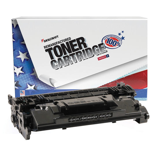 7510016822180 - Reman HP CF287A Black Toner – SKILCRAFT – NSN 7510-01-682-2180