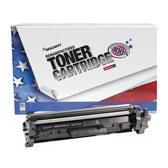 7510016822181 - Reman HP 17A Black Toner – SKILCRAFT – NSN 7510-01-682-2181