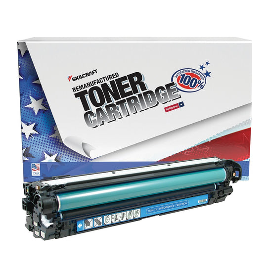 7510016822186 - Reman HP 651A (CE341A) Cyan Toner – SKILCRAFT – NSN 7510-01-682-2186