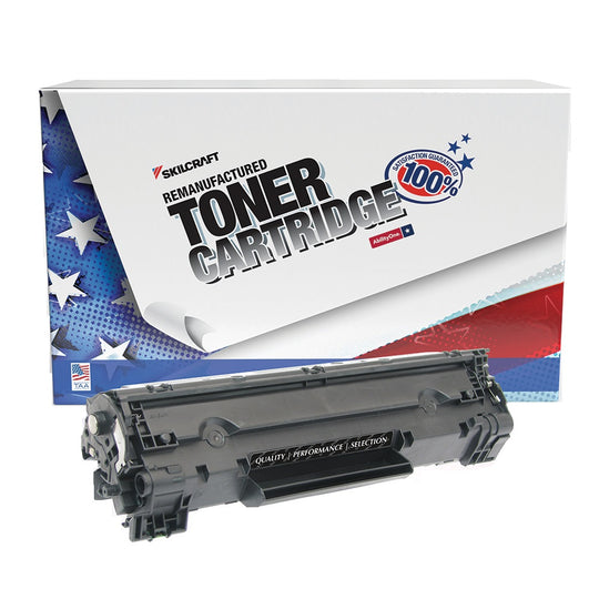 7510016833478 - Reman HP 78A Black Toner – SKILCRAFT – NSN 7510-01-683-3478
