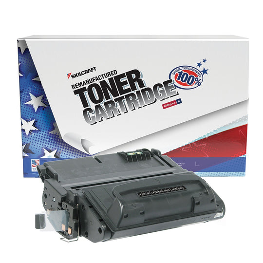 7510016833491 - Reman HP 42A Black Toner – SKILCRAFT – NSN 7510-01-683-3491