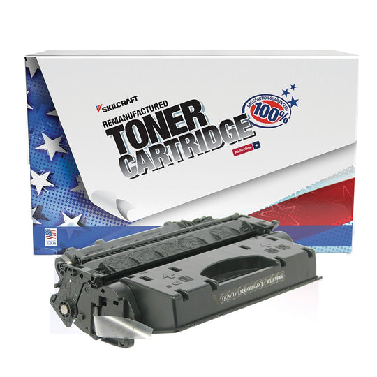 7510016834144 - Reman HP 05X Black Toner – SKILCRAFT – NSN 7510-01-683-4144