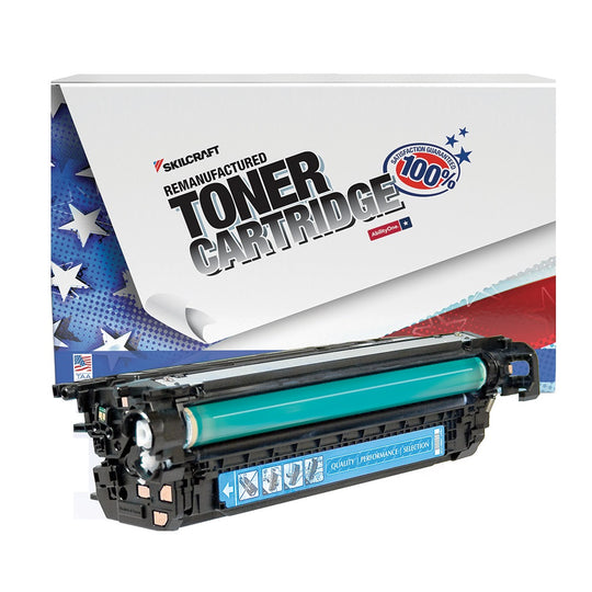 7510016887924 - Reman HP 653A (CF321A) Cyan Toner – SKILCRAFT – NSN 7510-01-688-7924