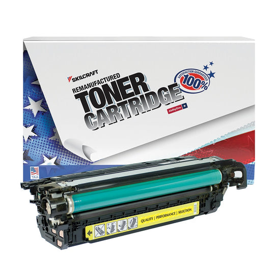 7510016887925 - AbilityOne - NSN6887925 - Remanufactured - Toner Cartridge - HP CF322A (HP 653A) - Page Yield 16,500 - Yellow