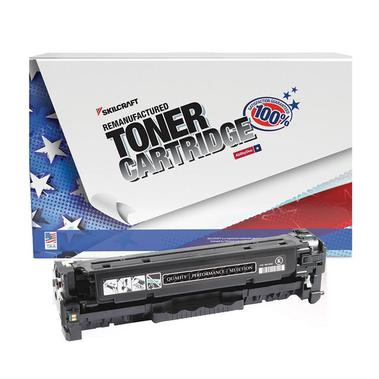 7510016891060 - Reman HP 312A (CF380A) Black Toner – SKILCRAFT – NSN 7510-01-689-1060