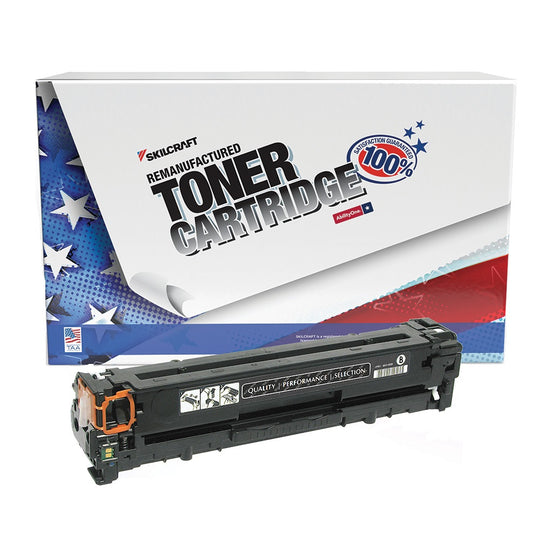 7510016901902 - Reman HP 125A Black Toner – SKILCRAFT – NSN 7510-01-690-1902