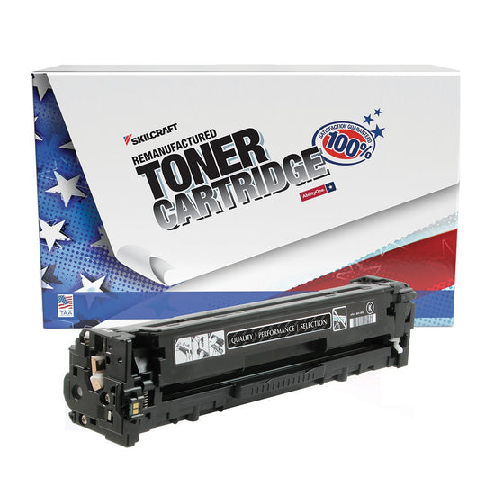 7510016902257 - AbilityOne - NSN6902257 - Remanufactured - Toner Cartridge - HP CF210A - (HP 131A) - Page Yield 1,600 - Black