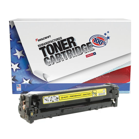 7510016902259 - Reman HP 131A Yellow Toner – SKILCRAFT – NSN 7510-01-690-2259