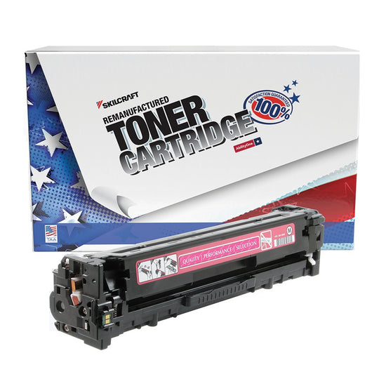 7510016902673 - Reman HP 131A Magenta Toner – SKILCRAFT – NSN 7510-01-690-2673