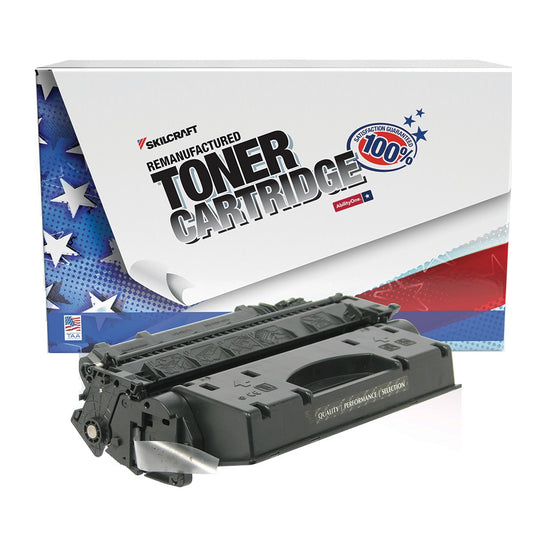 7510016902674 - Reman HP 80XJ Black Toner – SKILCRAFT – NSN 7510-01-690-2674