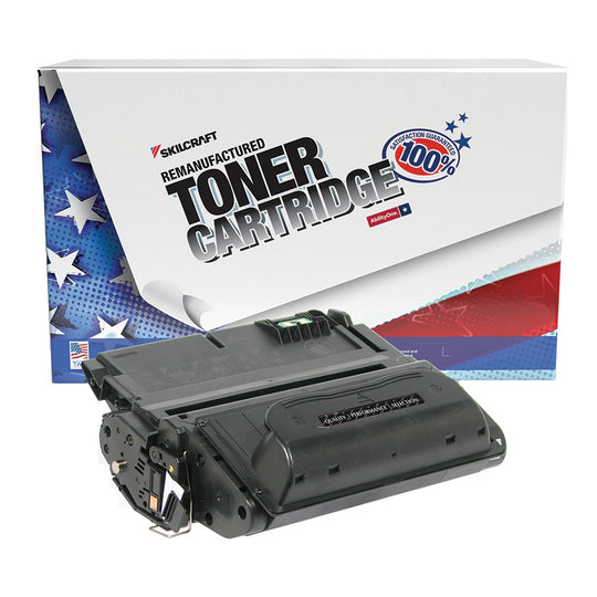 7510016902908 - Reman HP 38A Black Toner – SKILCRAFT – NSN 7510-01-690-2908