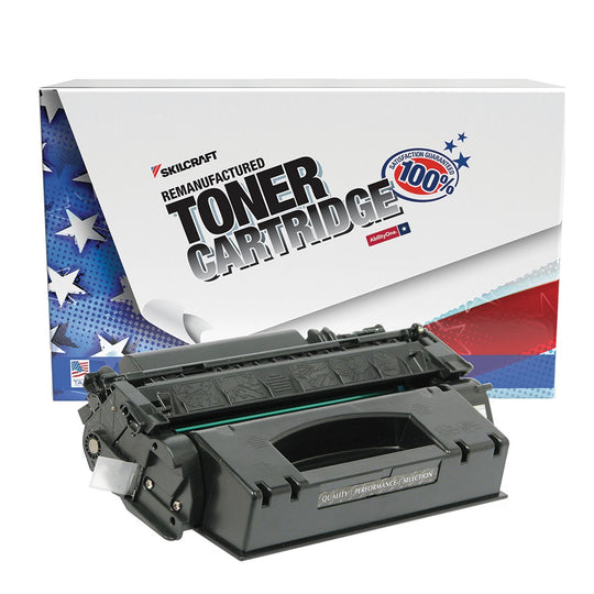 7510016903162 - AbilityOne - NSN6903162 - Remanufactured - High Yield - Toner Cartridge - HP Q7553X - (HP 53X) - Page Yield 7,000 - Black