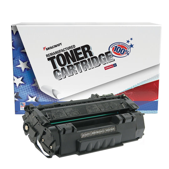 7510016903163 - Reman HP 53A Black Toner – SKILCRAFT – NSN 7510-01-690-3163