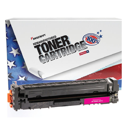 7510016941796 - Reman HP CF403X (201X) Magenta Toner – SKILCRAFT – NSN 7510-01-694-1796