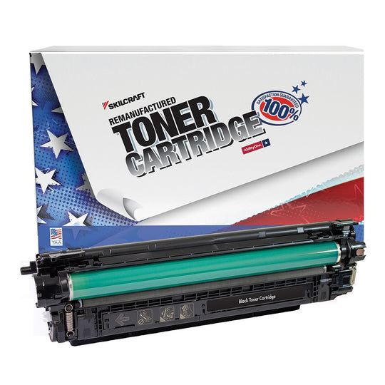 7510016961570 ABILITYONE NSN6961570 REMANUFACTURED HP 655A TONER CARTRIDGE, BLACK EA