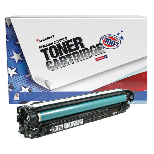 7510016961580 - Reman HP 650A Black Toner – SKILCRAFT – NSN 7510-01-696-1580