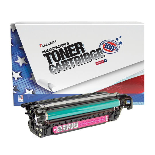 7510016962213 - Reman HP CF033A Magenta Toner – SKILCRAFT – NSN 7510-01-696-2213