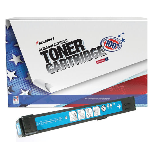 7510016962215 - Reman HP CB381A Cyan Toner – SKILCRAFT – NSN 7510-01-696-2215