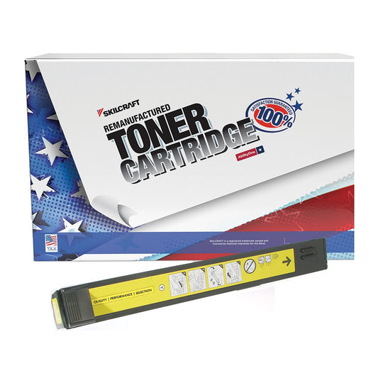 7510016962216 Reman HP CB382A Yellow Toner – SKILCRAFT – NSN 7510-01-696-2216