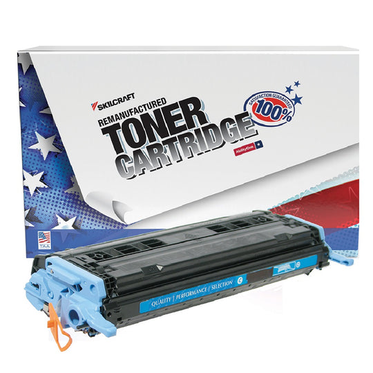 7510016962219 - Reman HP Q6001A Cyan Toner – SKILCRAFT – NSN 7510-01-696-2219