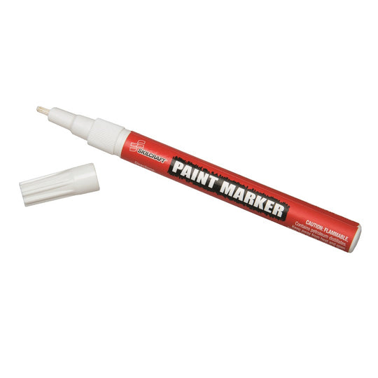 Skilcraft Paint Marker • Fine Point • White • NSN 7520-01-207-4159 / 7520012074159