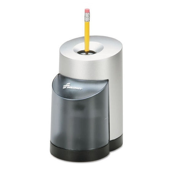 ELECTRIC PENCIL SHARPENER, BLACK/SILVER