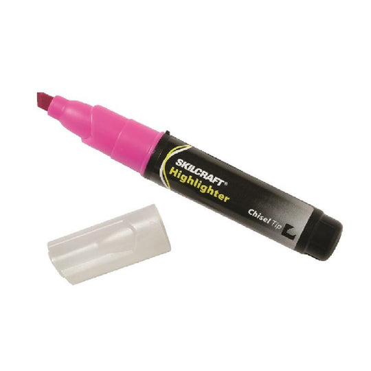 LARGE FLUORESCENT HIGHLIGHTER, MAGENTA INK PK