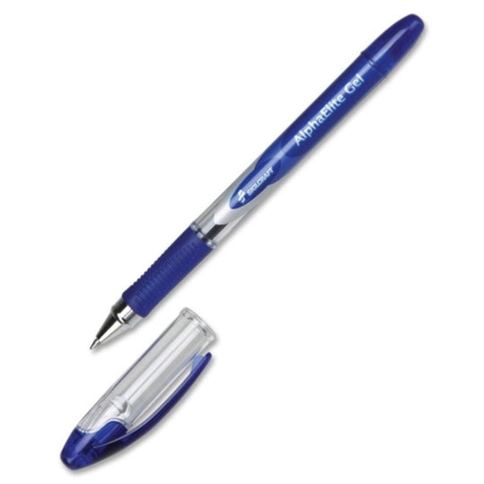 ALPHAGRIP BALLPOINT PEN - FINE POINT, BLUE INK BX