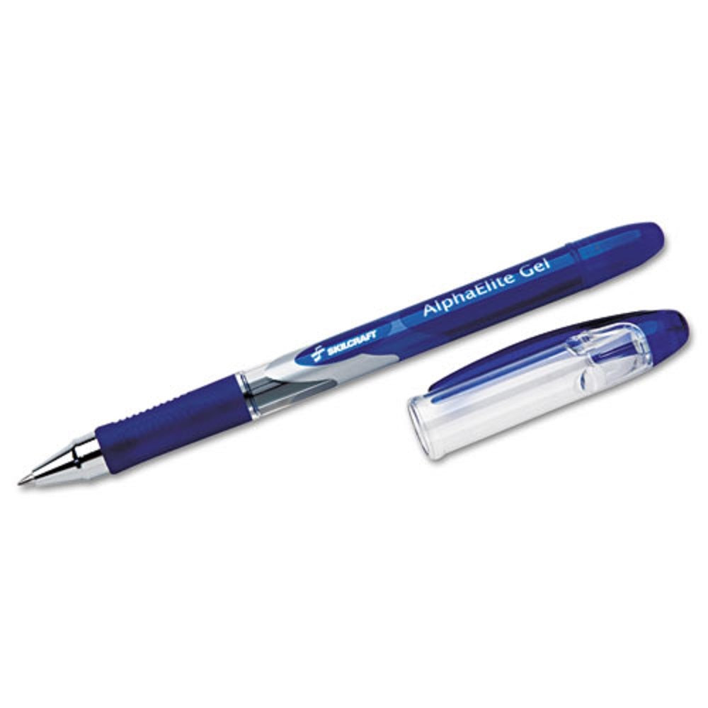ALPHAGRIP BALLPOINT PEN - FINE POINT, BLUE INK BX
