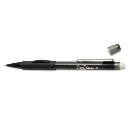 ADVANCED SLICKER CLICKER, MECHANICAL PENCIL, TRANSLUCENT BLACK PK