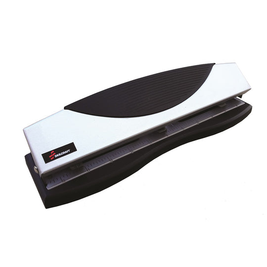 LIGHT DUTY 3-HOLE PUNCH, 15 SHEET, METALLIC BX