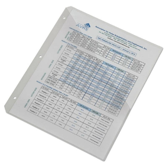 7520016615820 PROJECT FILE JACKET, 3-RING SLASH STYLE PK