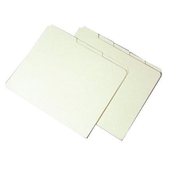 FILE GUIDE SET, BLANK 1/3 CUT, ALL POSITIONS, LEGAL SIZE - LIGHT GREEN PK