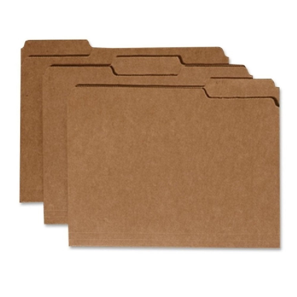 SKILCRAFT Kraft File Folder – 1/3 Cut – Letter – NSN 7530-00-281-5939 / 7530002815939