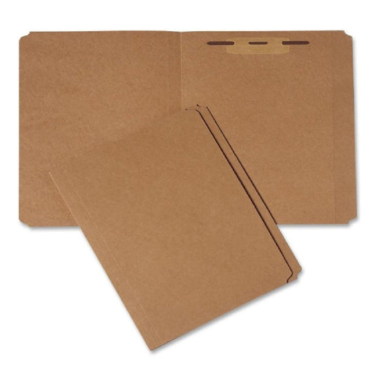 HEAVY DUTY FILE FOLDER, PAPERBOARD, STRAIGHT CUT TAB, LEGAL, 1-1/2" FASTENER - KRAFT CS