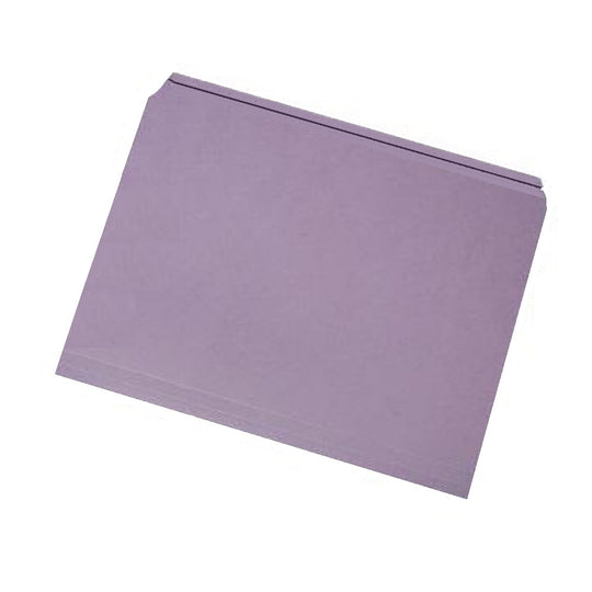 STRAIGHT CUT FILEFOLDER, LAVENDER, LETTER CS