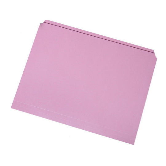DOUBLE POCKET PORTFOLIOS W/ BUSINESS CARD HOLDER, PINK CS