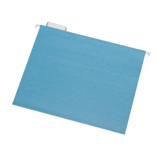 HANGING FILE FOLDER, LETTER SIZE, 1/5 TAB, BLUE CS