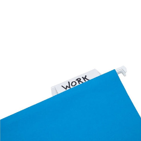 HANGING FILE FOLDER, LETTER SIZE, 1/5 TAB, BLUE CS