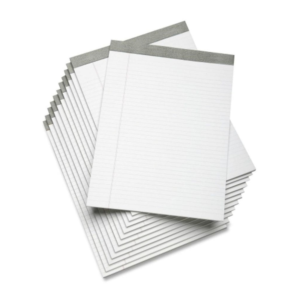 LEGAL PADS, WIDE/LEGAL RULE, WHITE PK