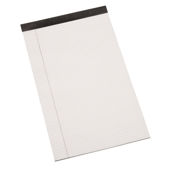 LEGAL PADS " LEGAL RULE, 50 SHEETS/PAD, WHITE PAPER BX